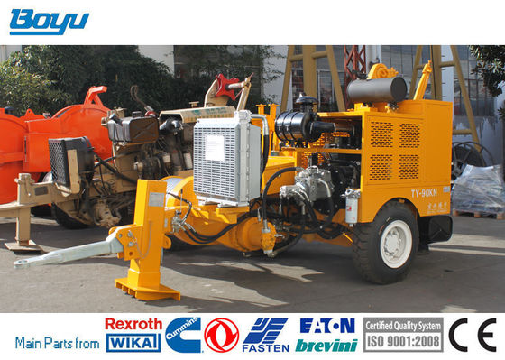 Hydraulic Puller Transmission Line Stringing Equipment German Rexroth Main Motor