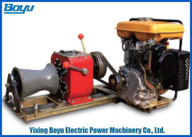 230kg 30KN Pull Force 1 Or 2 Gear Stringing Equipment Diesel Power Winch