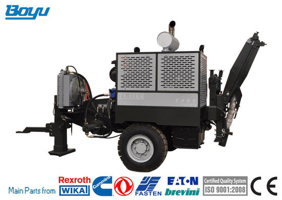 Hydraulic Puller 118kw 158hp Transmission Line Stringing Equipment